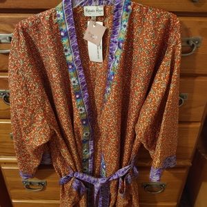 Silk Saree Full Length Robe